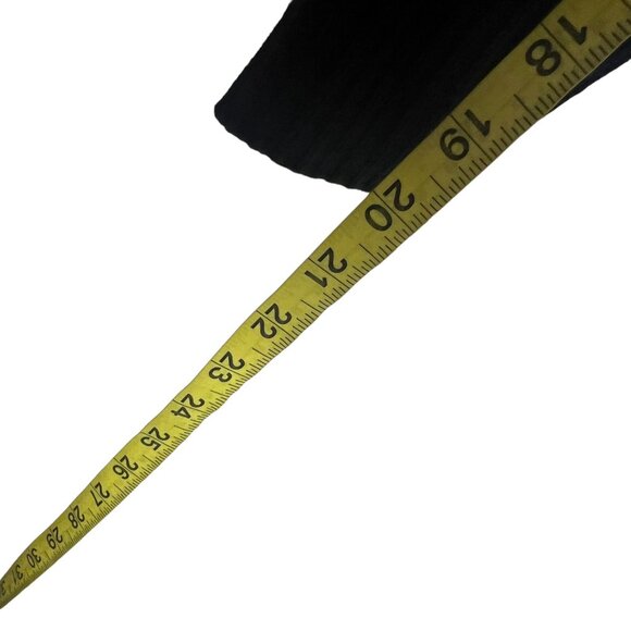 FRAME Black Ribbed One Shoulder Long Sleeve Top Medium - Picture 7 of 8